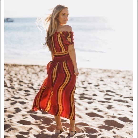 Anthropologie Dresses & Skirts - 💋Anthropologie Tesni silk maxi dress size XS